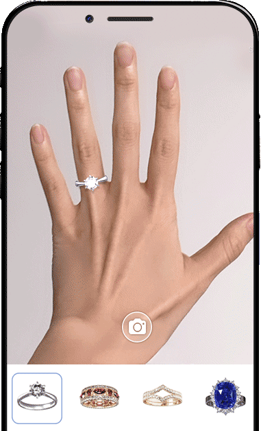 Web AR ile pırlanta yüzük sanal deneme — 3D Configurator demosu